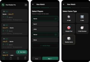 Poolranker Pro - Get in on app store / Google Play